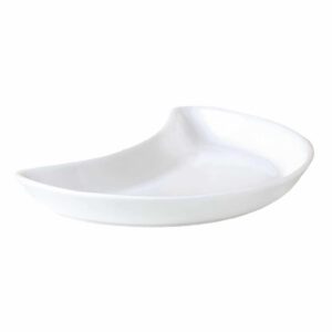 Steelite Monaco White Crescent Salad Plates 202mm