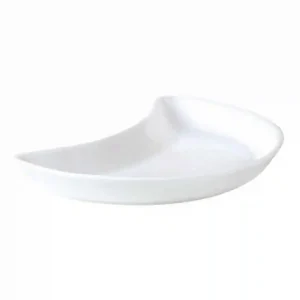 Steelite Monaco White Crescent Salad Plates 202mm
