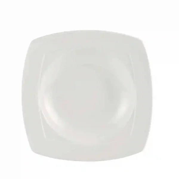 Steelite Simplicity White Harmony Square Bowls 180mm
