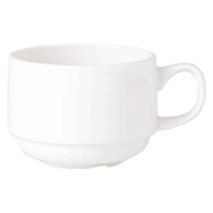 Steelite Simplicity White Stacking Espresso Cups 100ml