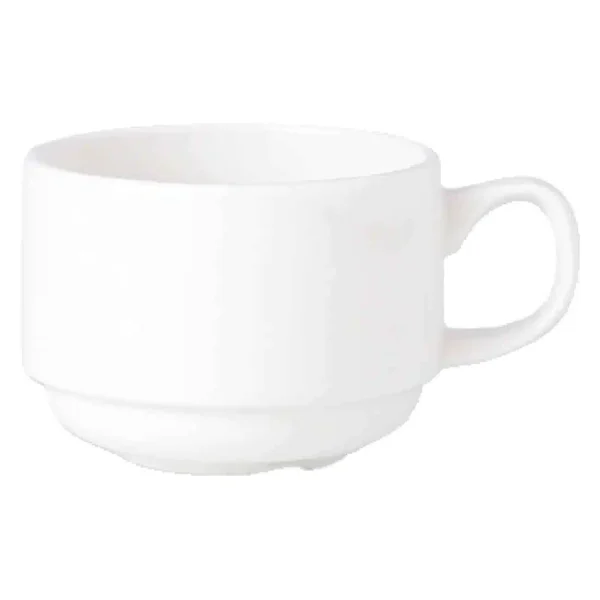 Steelite Simplicity White Stacking Espresso Cups 100ml