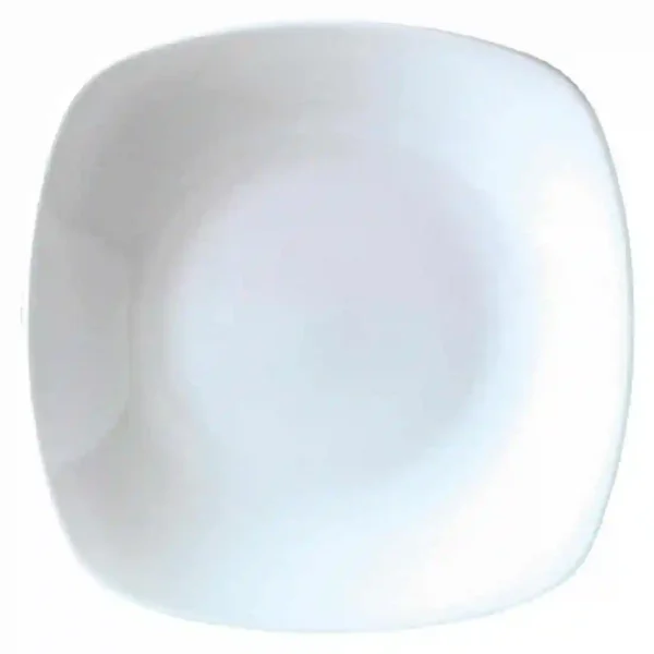 Steelite Quadro White Square Plates 180mm