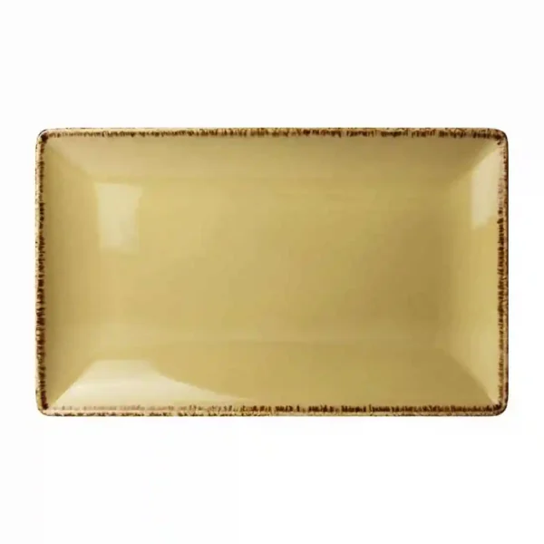 Steelite Terramesa Rectangle Plate Wheat 330 x 190mm