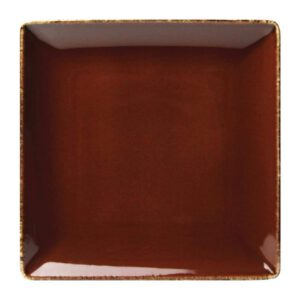 Steelite Terramesa Square Plate Mocha 190 x 190mm