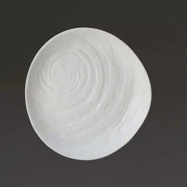 Steelite Scape White Melamine Plates 280mm