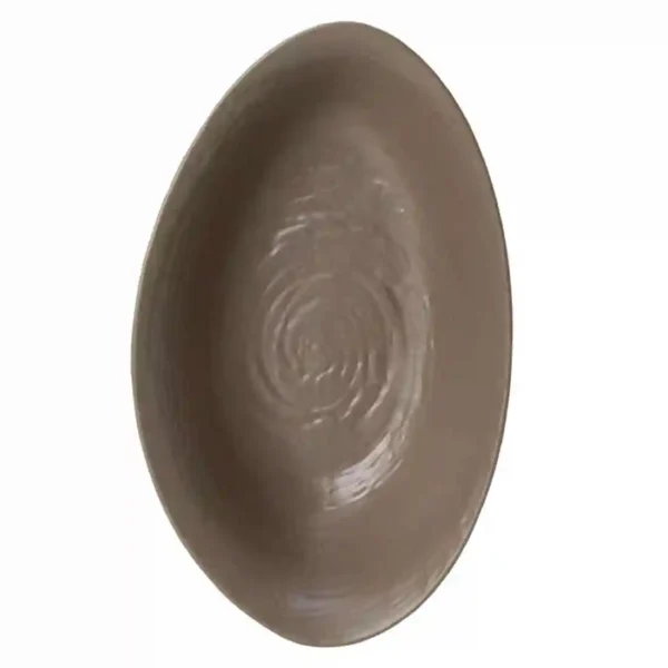 Steelite Scape Mushroom Melamine Oval Bowl 400mm