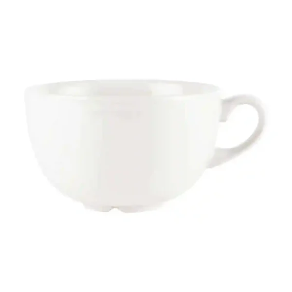 Churchill Plain Whiteware Cappuccino Cups 440ml