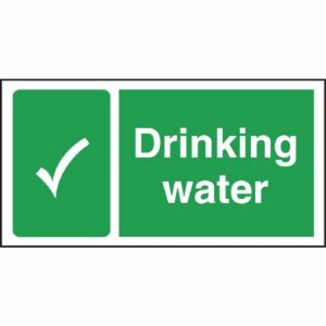 Drinking Water Sign