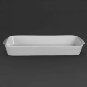Olympia Whiteware Oblong Roasters 395x 219mm