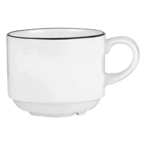 Churchill Alchemy Mono Stacking Tea Cups 206ml