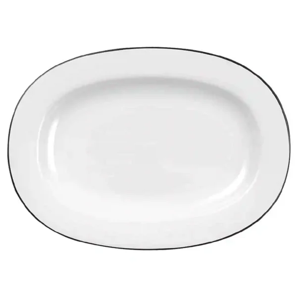 Churchill Alchemy Mono Oval Dishes 207mm