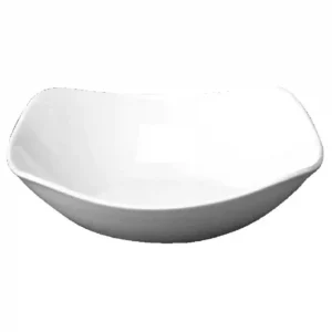 Churchill Plain Whiteware X Squared Bowls 235mm