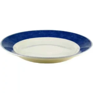 Churchill New Horizons Marble Border Mediterranean Dishes Blue 252mm