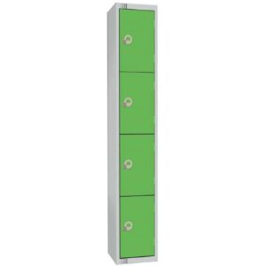 Elite Four Door Camlock Locker Green