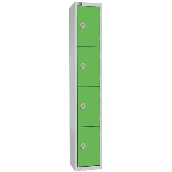 Elite Four Door Camlock Locker Green