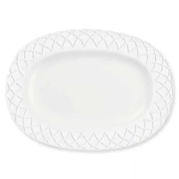 Churchill Alchemy Jardin Rimmed Oval Dishes 280mm