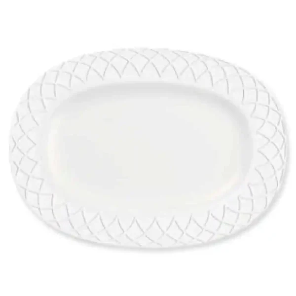 Churchill Alchemy Jardin Rimmed Oval Dishes 330mm