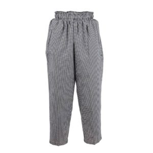 Chef Works Unisex Easyfit Chefs Trousers - Small Black Check