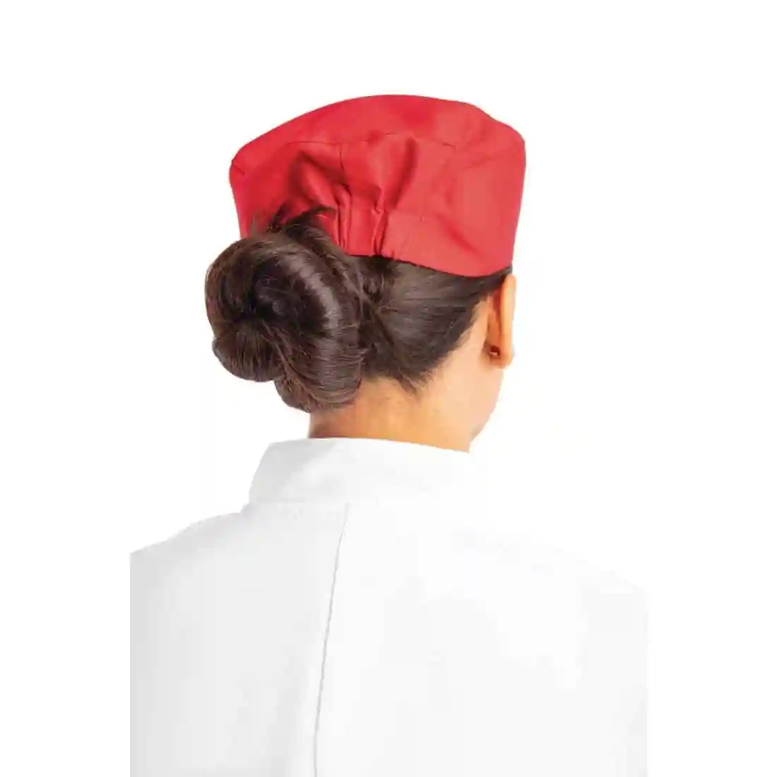 Whites Chefs Skull Cap Red