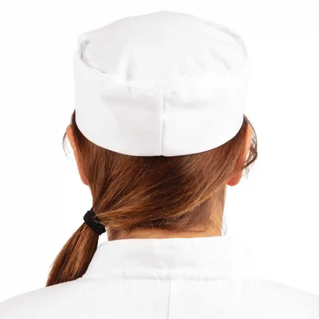 Whites Chefs Skull Cap Polycotton White