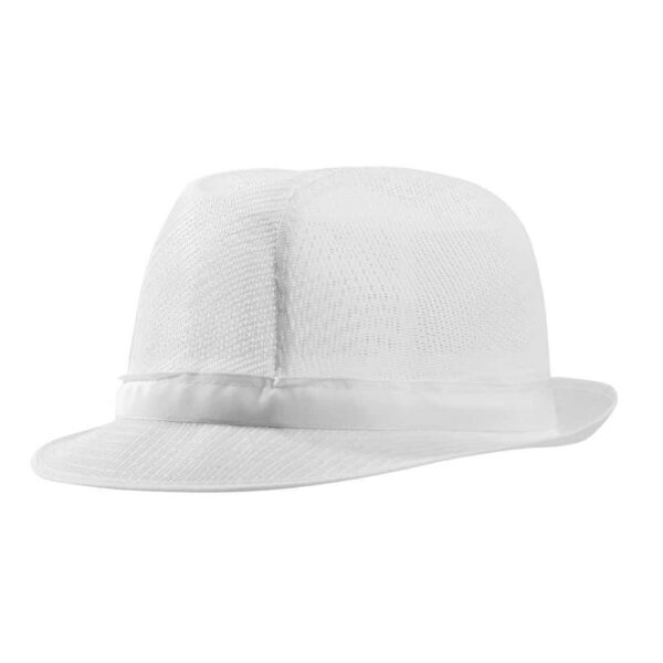 Trilby Hat White