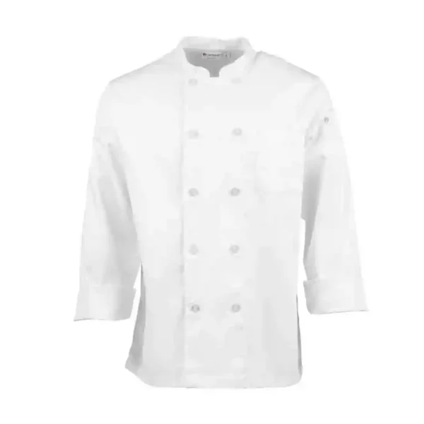 Chef Works Unisex Le Mans Chefs Jacket White