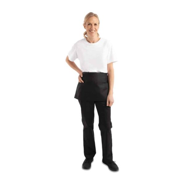 Uniform Works Short Bistro Apron Black - Image 3