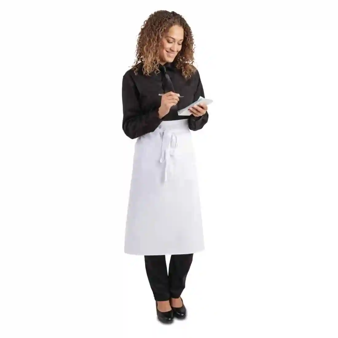 Whites Regular Waist Apron White - Image 8