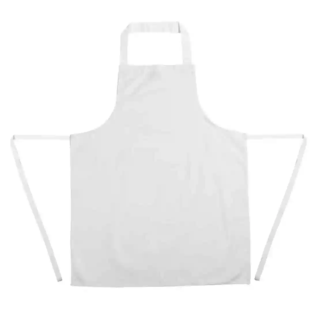 Whites Bib Apron Polycotton White - Image 8