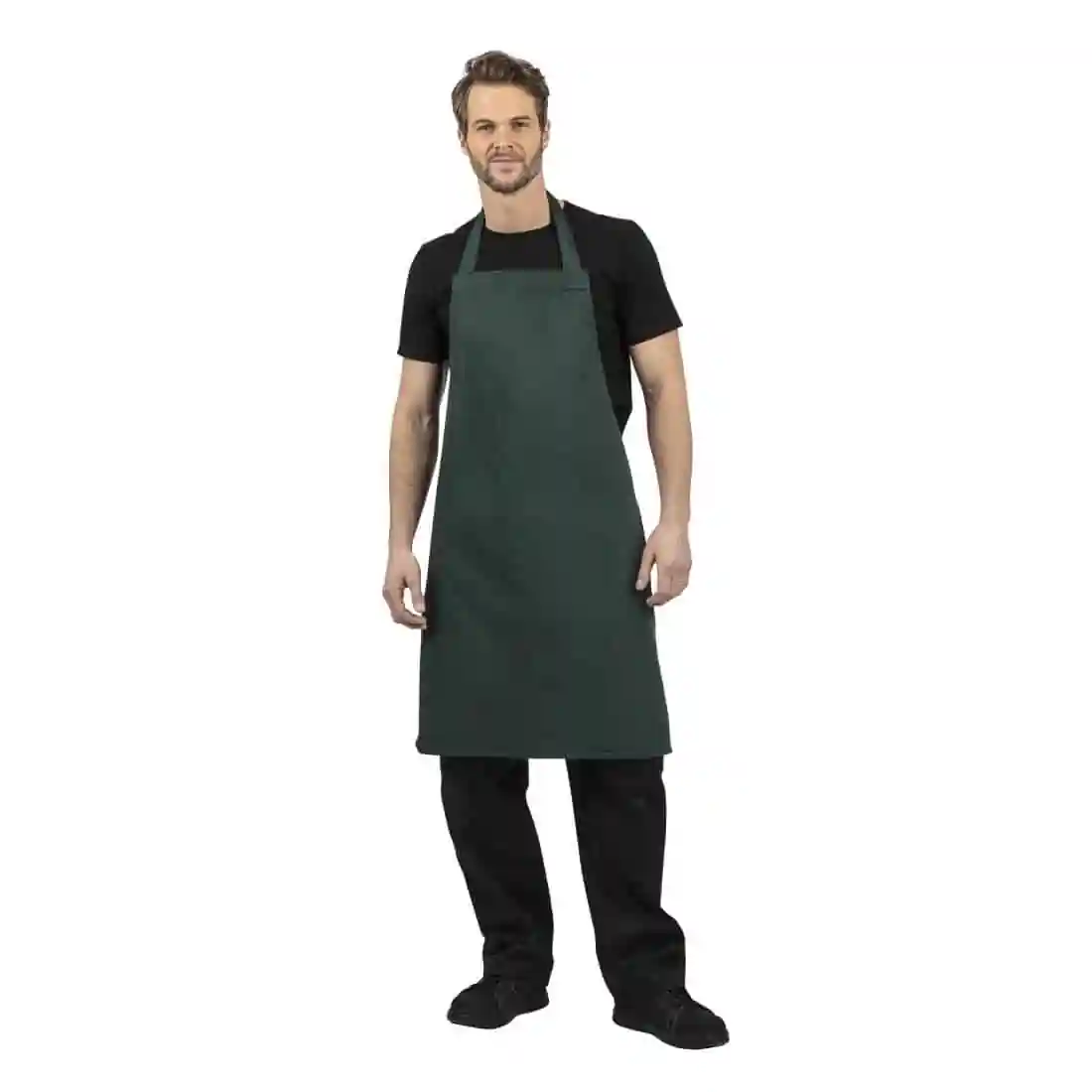 Whites Bib Apron Bottle Green - Image 3