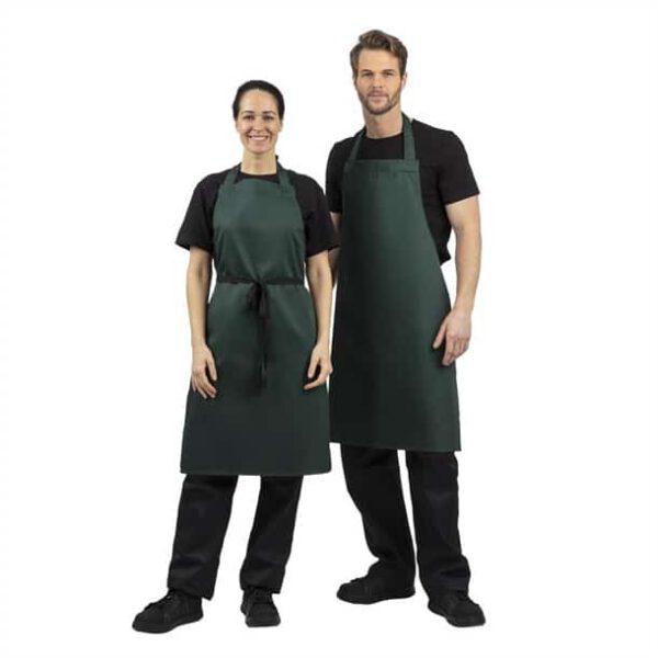 Whites Bib Apron Bottle Green - Image 4