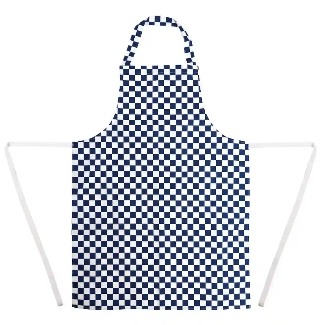 Whites Bib Apron Blue And White Check - Image 8