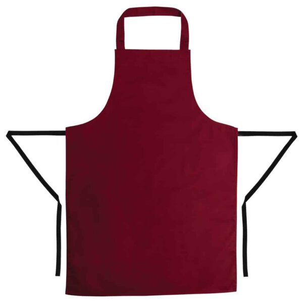 Whites Bib Apron Burgundy - Image 6
