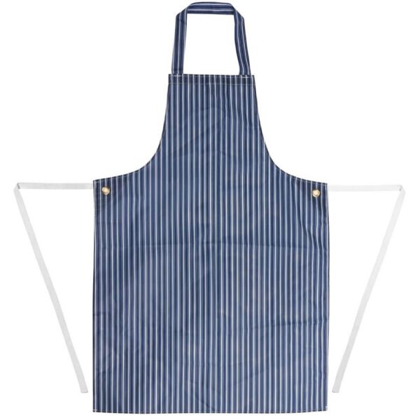Whites Waterproof Bib Apron Blue and White - Image 8
