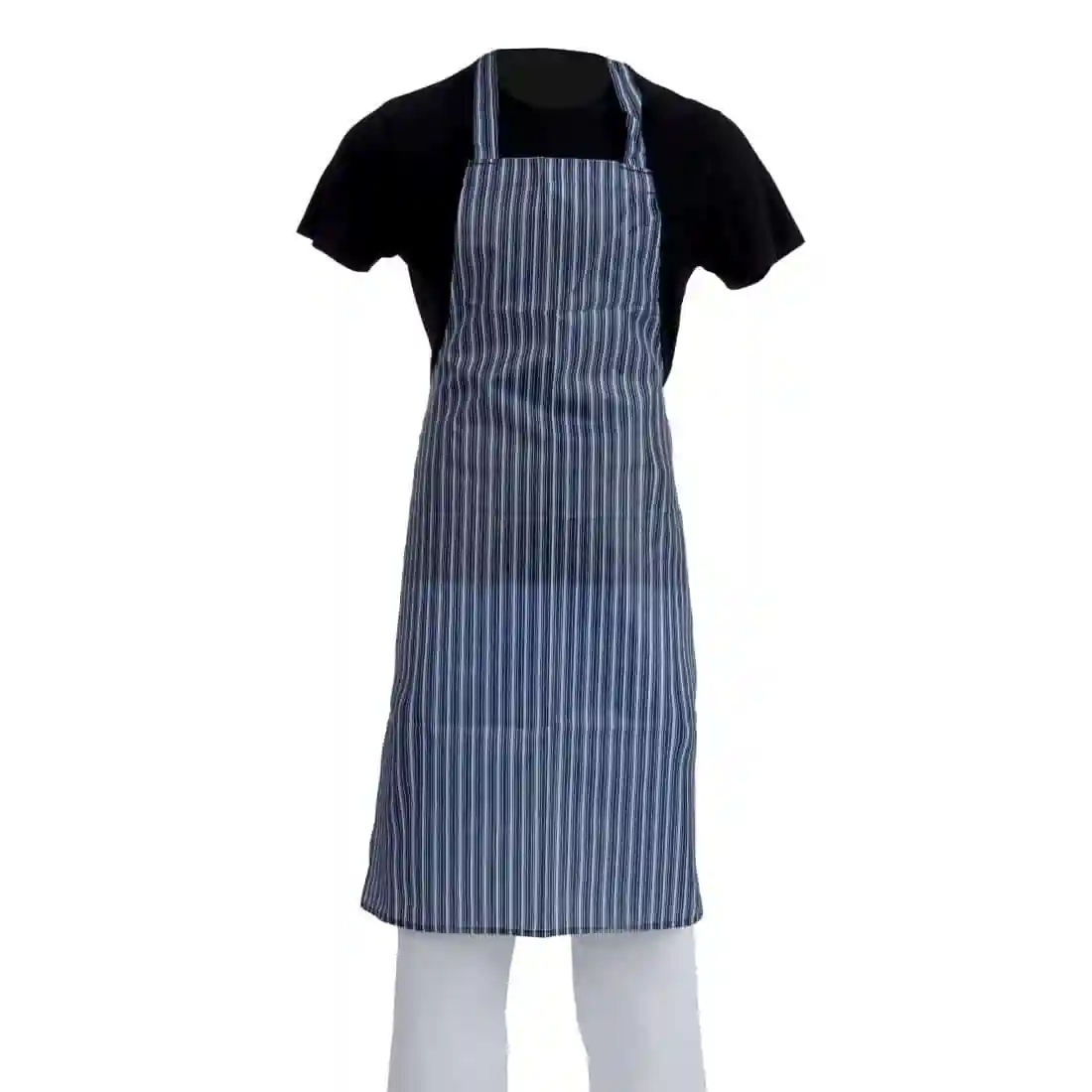 Whites Waterproof Bib Apron Blue and White - Image 9
