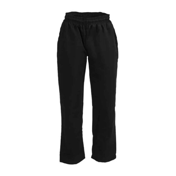 Whites Vegas Chef Trousers Polycotton Black - Image 1
