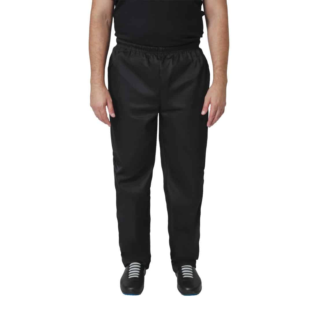 Whites Vegas Chef Trousers Polycotton Black - Image 4
