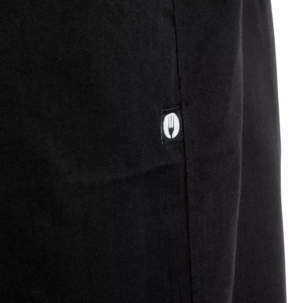 Chef Works Unisex Executive Chefs Trousers Black Herringbone - Image 7
