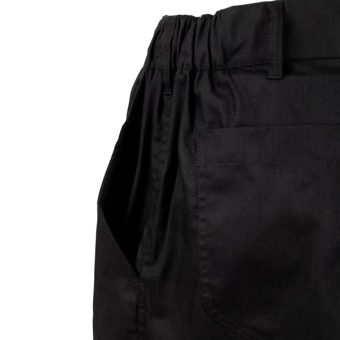 Chef Works Unisex Executive Chefs Trousers Black Herringbone - Image 8