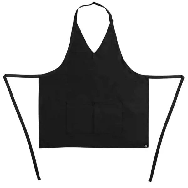Uniform Works Tuxedo Bib Apron Black - Image 2