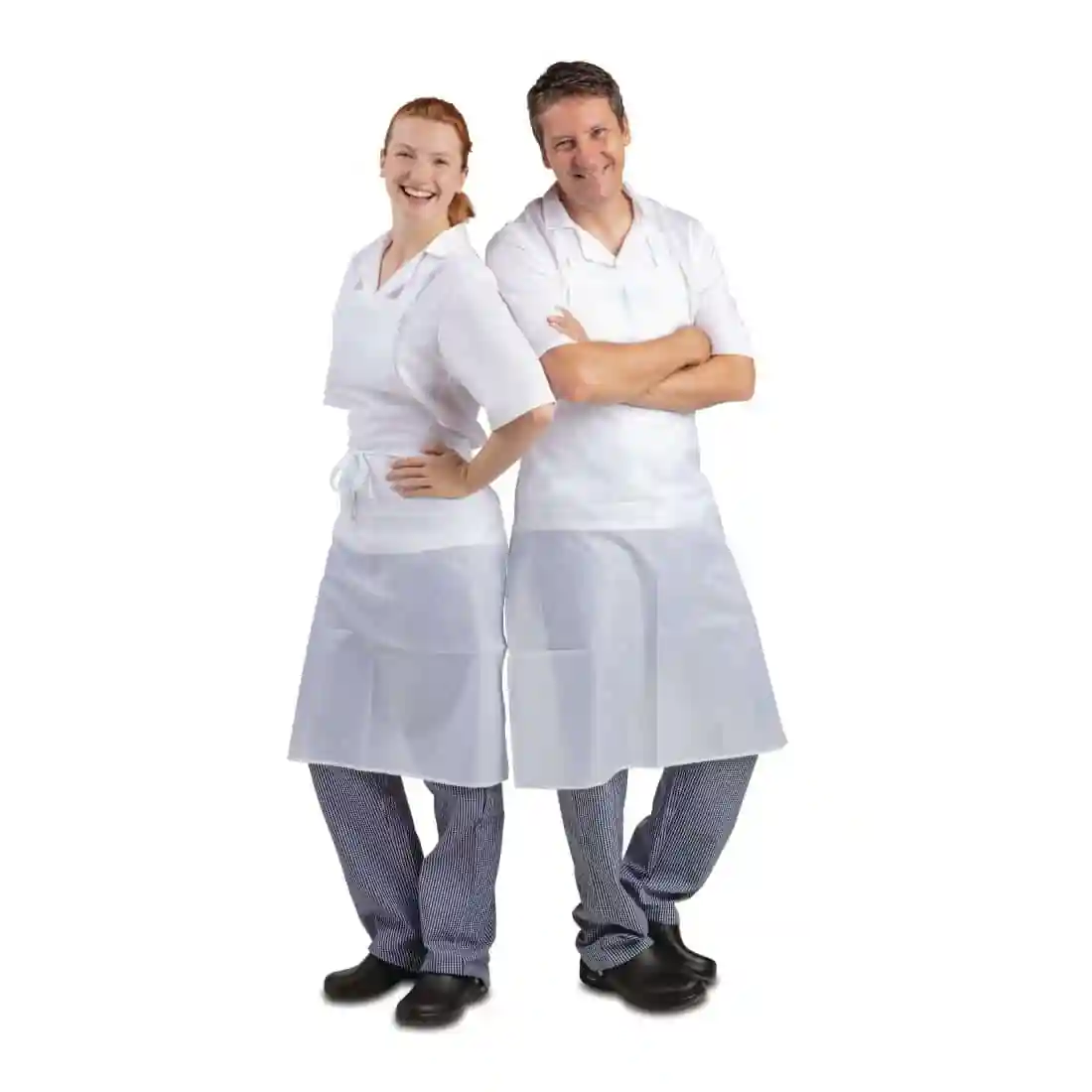 Whites Waterproof Bib Apron White - Image 4