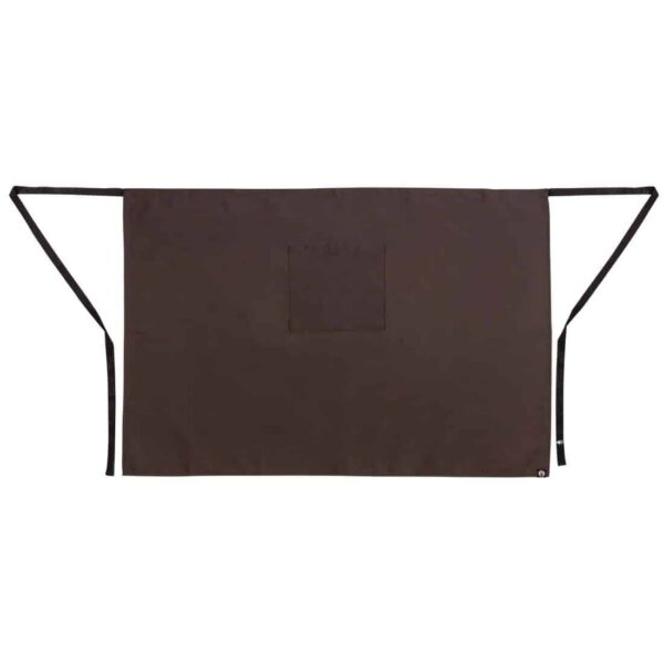Uniform Works Regular Bistro Apron Charcoal - Image 4