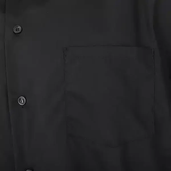 Chef Works Unisex Cool Vent Black Chefs Shirt