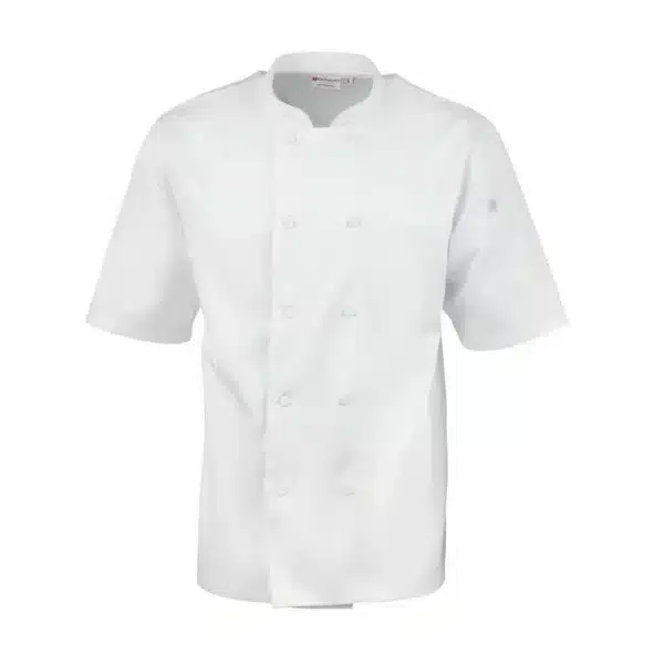 Chef Works Montreal Cool Vent Unisex Chefs Jacket White - Image 2