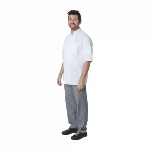 Chef Works Montreal Cool Vent Unisex Chefs Jacket White - Image 5