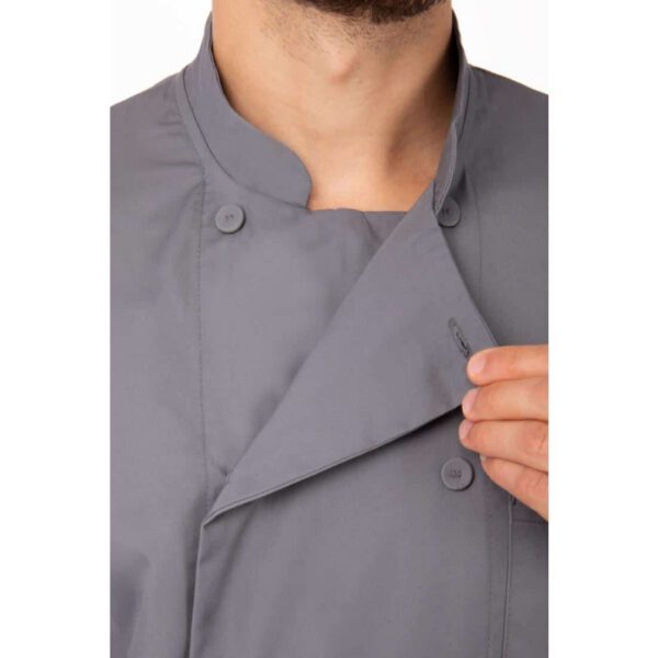 Chef Works Grey Unisex Chefs Jacket