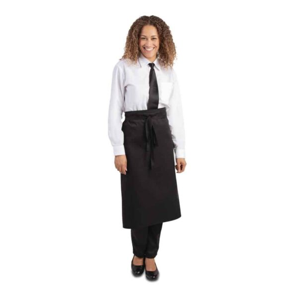 Whites Regular Waist Apron Black - Image 4