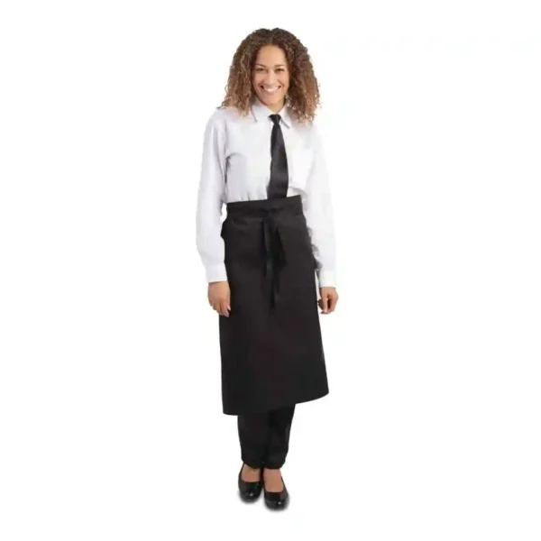 Whites Regular Waist Apron Black - Image 4