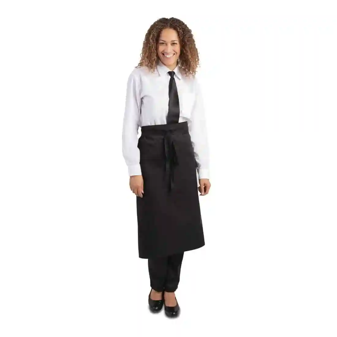 Whites Regular Waist Apron Black - Image 4