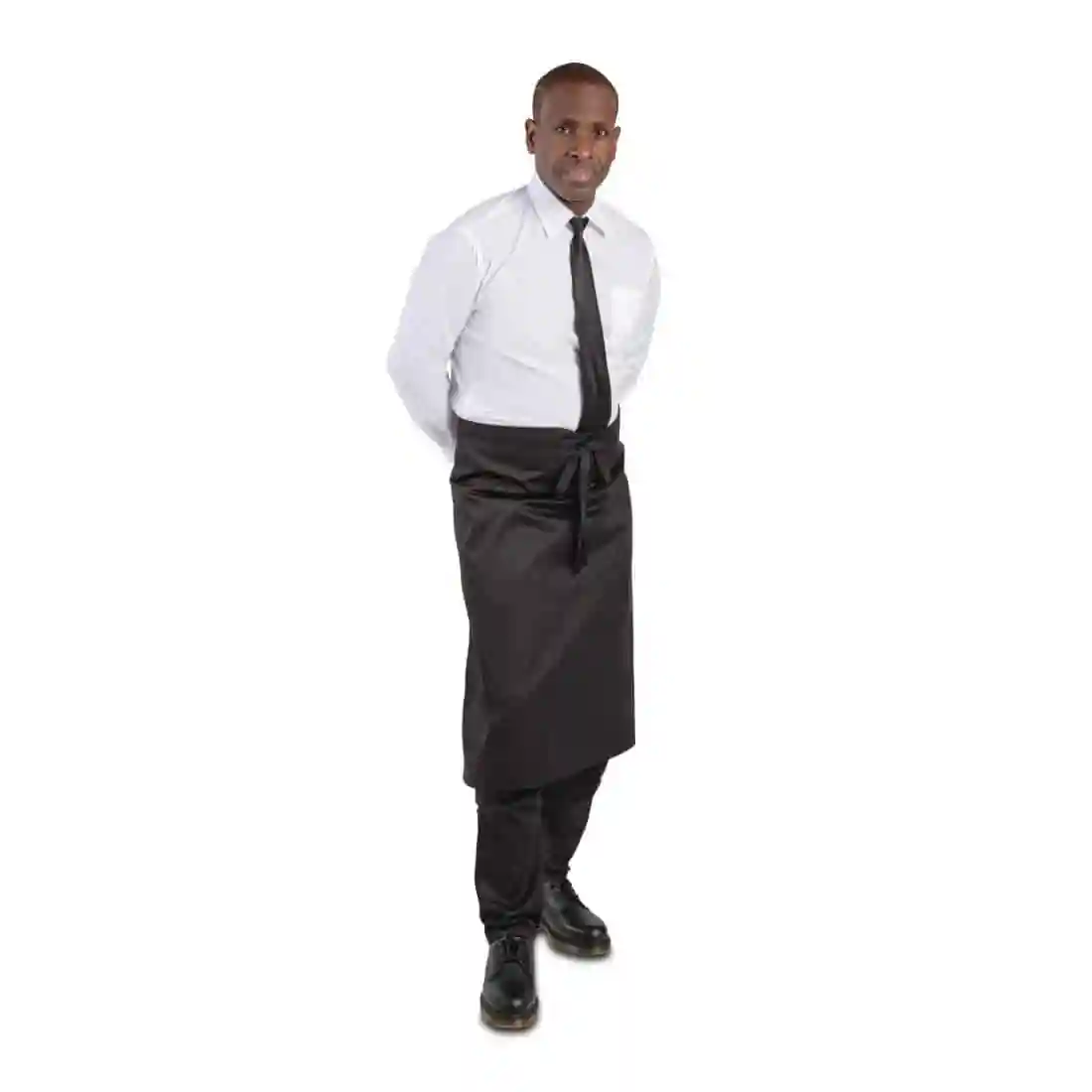 Whites Regular Waist Apron Black - Image 2
